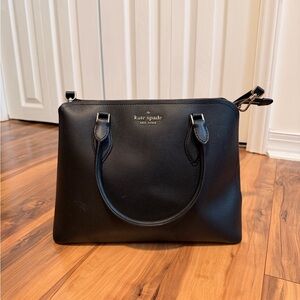 Kate spade New York Black Leather Satchel